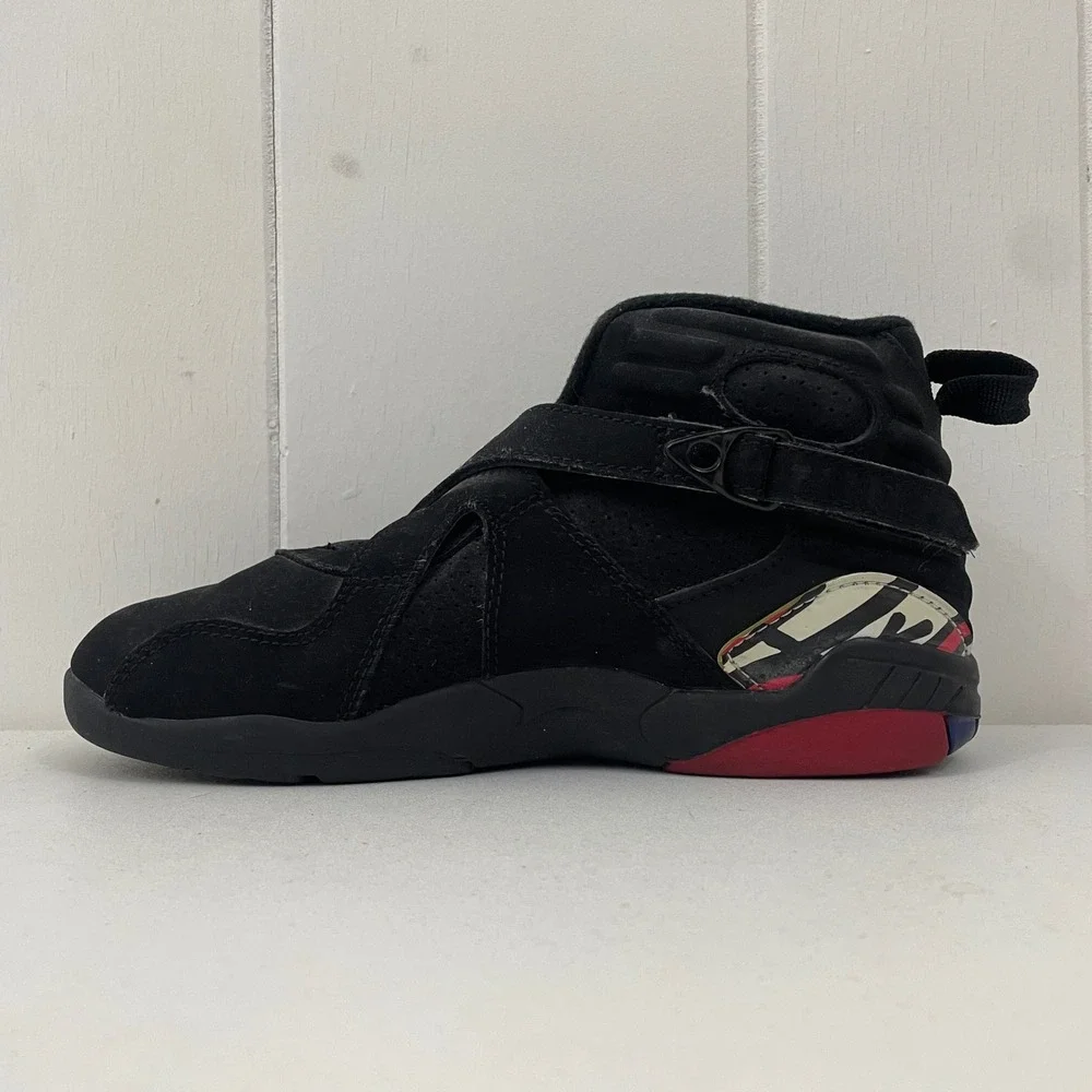 Air Jordan Retro VIII 8 Playoffs 2007 Black/White 305369-061 PS Size 3Y No Box